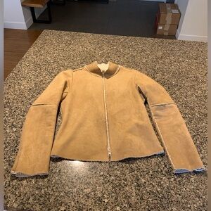 Velvet by Spencer Graham Vintage Faux Suede/Shearling Jacket. Size M.